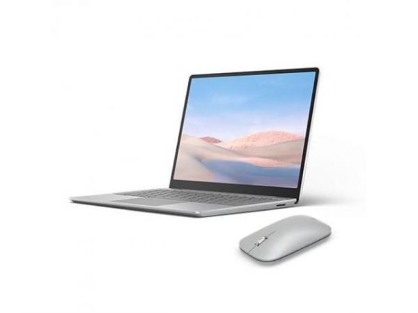 Microsoft Surface Laptop Go 12.4" Touchscreen Intel Core i5 8GB RAM 128GB SSD Platinum + Surface Mobile Mouse Platinum Microsoft