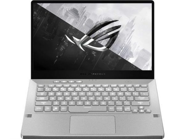 New ASUS ROG Zephyrus G14 14" FHD Gaming Laptop | AMD Ryzen 9 4900HS 8-Core | GeForce RTX 2060 | 16GB RAM | 1TB SSD | Windows 10 | Backlit Keyboard | White | Bundle Woov Wireless Mouse ASUS