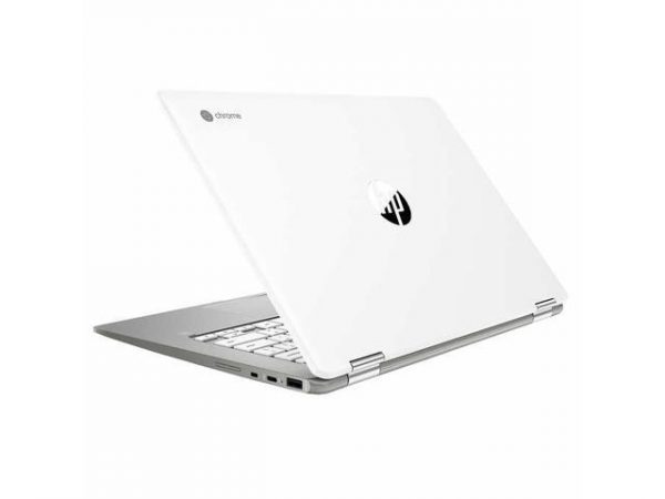New HP x360 2-in-1 14" FHD Touch-Screen Chromebook Laptop | Intel Pentium Silver N5000 | 4GB RAM | 64GB eMMC SSD | Intel UHD 605 Graphics | Chrome OS| Bundle Woov Wireless Mouse HP