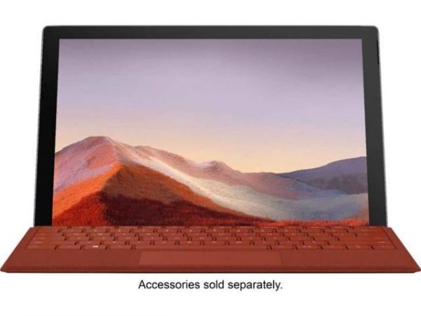 New Microsoft Surface Pro 7 12.3" Touch-Screen Tablet | Intel 10th Gen Core i3 Processor | Intel UHD Graphics | 4GB Memory | 128GB Solid State Drive | Windows 10 Home | Platinum Microsoft