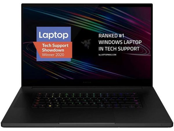 Razer Blade Pro 17 Gaming Laptop 2020: Intel Core i7-10875H 8-Core, NVIDIA GeForce RTX 2080 SUPER, 17.3" 4K 120Hz, 16GB RAM, 1TB SSD, CNC, Chroma RGB, Thunderbolt 3, SD Card Reader, Creator Ready RAZER