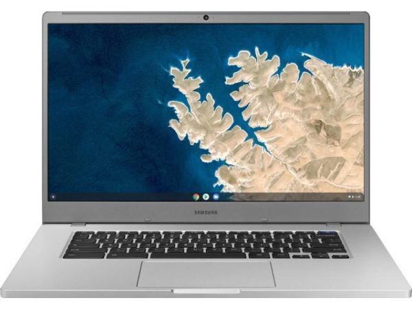 Samsung - 15.6" Chromebook - Intel Celeron - 4GB Memory - 32GB eMMC Flash Memory - Platinum Titan (XE350XBA-K01US) SAMSUNG