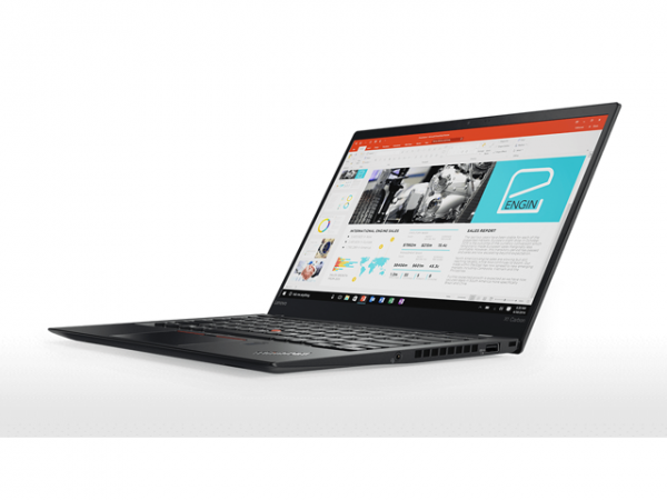 2017 Lenovo ThinkPad X1 Carbon (5th Gen) - Windows 10 Pro - Intel Core i7-7600U, 180GB SSD, 8GB RAM, 14" WQHD IPS (2560x1440) Display, Fingerprint Reader, (Classic Black) Lenovo