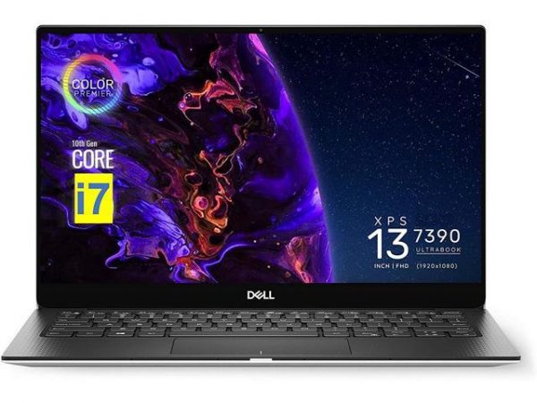 2021 DELL XPS 13 7390 13.3" FHD (1920 x 1080) InfinityEdge Laptop (10th Gen Intel 4-Core i7-10510U, 8GB RAM, 512GB SSD) Thunderbolt 3, Webcam, Backlit, Fingerprint, Wi-Fi 6, Windows 10 Home DELL
