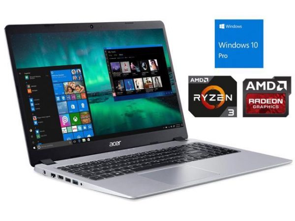 Acer Aspire 5 Notebook, 15.6" FHD Display, AMD Ryzen 3 3200U Upto 3.5GHz, 16GB RAM, 512GB NVMe SSD + 1TB HDD, HDMI, Wi-Fi, Bluetooth, Windows 10 Pro Acer America