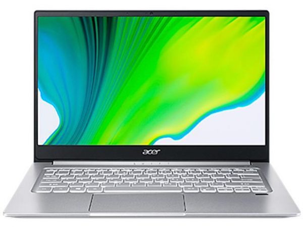Acer Laptop Swift 3 SF314-59-73UP Intel Core i7 11th Gen 1165G7 (2.80 GHz) 8 GB LPDDR4X Memory 512 GB NVMe SSD Intel Iris Xe Graphics 14.0" Windows 10 Home 64-bit Acer America