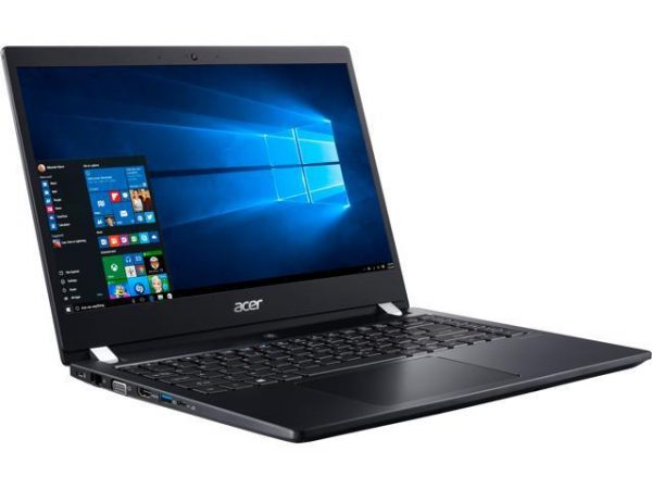 Acer TravelMate X3410-M TMX3410-M-866T 14" LCD Notebook - Intel Core i7 (8th Gen) i7-8550U Quad-core (4 Core) 1.80 GHz - 16 GB DDR4 SDRAM - 512 GB SSD - Windows 10 Pro 64-bit - 1920 x 1080 - In-plane Switching (IPS) Technology, ComfyView Acer America