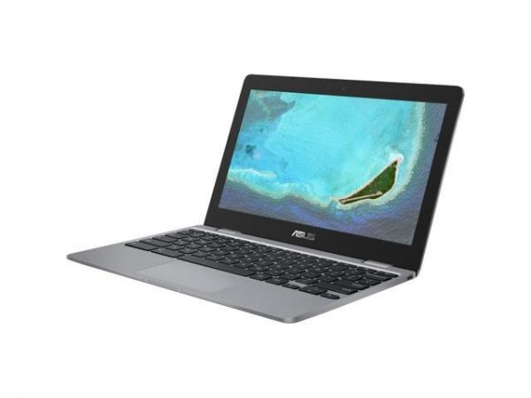 ASUS Chromebook C223NA-DH02 11.6" HD, Intel Dual-Core Celeron N3350 Processor (Up to 2.4GHz) 4GB RAM, 32GB eMMC Storage, Grey ASUS