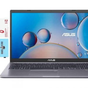 ASUS F515JA Home and Entertainment Laptop (Intel i5-1035G1 4-Core, 12GB RAM, 1TB m.2 SATA SSD, 15.6" Full HD (1920x1080), Intel UHD, Fingerprint, Wifi, Win 10 Pro) with Adobe Acrobat Standard , Hub ASUS