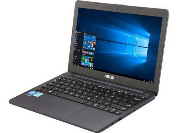 ASUS Laptop L203MA-DS04 Intel Celeron N4000 (1.10 GHz) 4 GB Memory 64 GB eMMC SSD Intel HD Graphics 11.6" Windows 10 S 64-bit ASUS