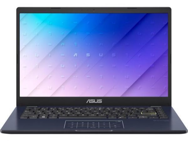 ASUS Laptop L410 Ultra Thin Laptop, 14" FHD Display, Intel Celeron N4020 Processor, 4 GB RAM, 128 GB Storage, NumberPad, Windows 10 Home in S Mode, 1 Year Microsoft 365, Star Black, L410MA-PS04 ASUS