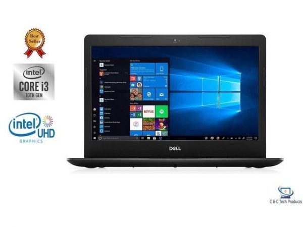 Dell Inspiron 15.6" HD Anti-Glare Laptop,10th Generation Intel Core i3-1005G1,32GB DDR4, 512GB SSD,Intel UHD Graphics,Wifi-AC, Bluetooth, USB, HDMI, Windows 10 Pro DELL
