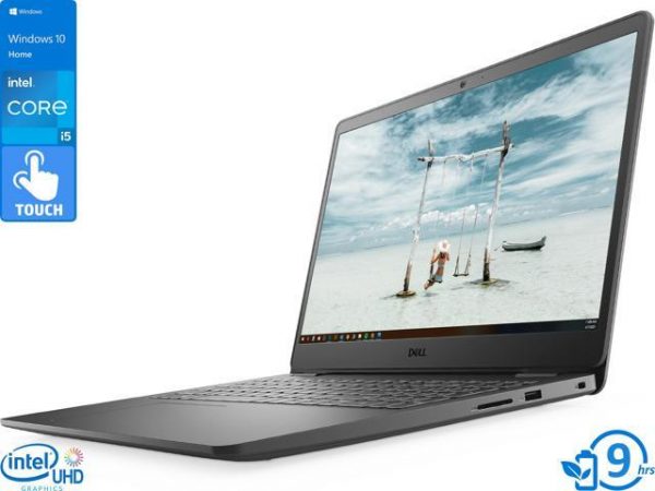 Dell Inspiron 3501 Notebook, 15.6" FHD Touch Display, Intel Core i5-1035G1 Upto 3.6GHz, 8GB RAM, 1TB NVMe SSD, HDMI, Card Reader, Wi-Fi, Bluetooth, Windows 10 Home S DELL
