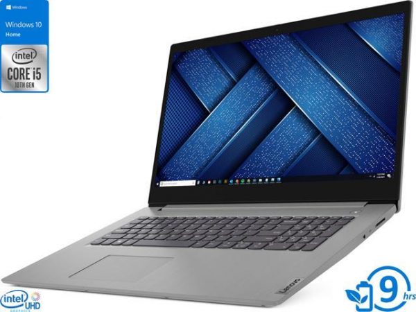 Lenovo IdeaPad 3 Notebook, 17.3" HD+ Display, Intel Core i5-1035G1 Upto 3.6GHz, 20GB RAM, 1TB NVMe SSD, HDMI, Wi-Fi, Bluetooth, Windows 10 Home Lenovo