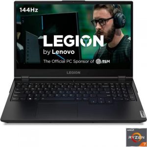 Lenovo Legion 5 Gaming Laptop, 15" FHD (1920x1080) IPS Screen, AMD Ryzen 7 4800H Processor, 16GB DDR4, 512GB SSD, NVIDIA GTX 1660Ti, Windows 10, 82B1000AUS, Phantom Black Notebook Lenovo