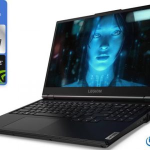 Lenovo Legion 5 Gaming Notebook, 15.6" 120Hz FHD Display, Intel Core i7-10750H Upto 5.0GHz, 8GB RAM, 1TB NVMe SSD, NVIDIA GeForce GTX 1650 Ti, HDMI, Wi-Fi, Bluetooth, Windows 10 Pro Lenovo