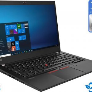 Lenovo ThinkPad T14 Notebook, 14" IPS FHD Display, Intel Core i7-10510U Upto 4.9GHz, 32GB RAM, 512GB NVMe SSD, HDMI, DisplayPort via USB-C, Card Reader, Wi-Fi, Bluetooth, Windows 10 Pro Lenovo