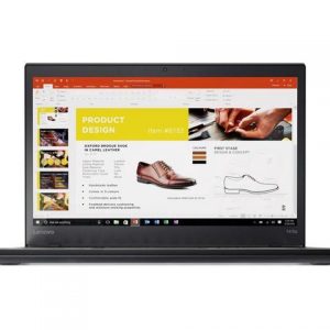 Lenovo ThinkPad T470s Windows 10 Pro LTE 4G Laptop - Intel Core i5-6300U, 8GB RAM, 1TB SSD, 14" IPS FHD (1920x1080) Matte Display, Fingerprint Reader, Black Color Lenovo