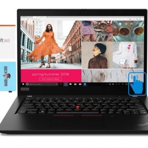 Lenovo ThinkPad X390 Home & Business Laptop (Intel i7-8665U 4-Core, 16GB RAM, 256GB SSD, 13.3" Touch Full HD (1920x1080), Intel UHD, Fingerprint, Win 10 Pro) with Microsoft 365 Personal , Hub Lenovo