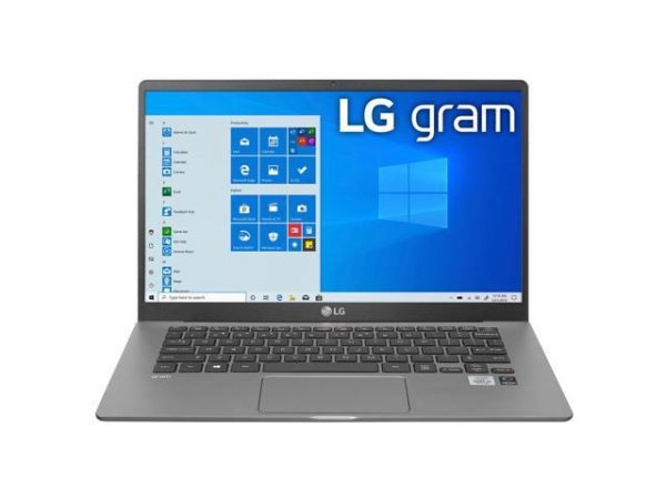 LG Gram 14" Full HD IPS Notebook Computer, Intel Core i7-1065G7 1.30GHz, 16GB RAM, 512GB SSD, Window 10 Home, Dark Silver LG Electronics