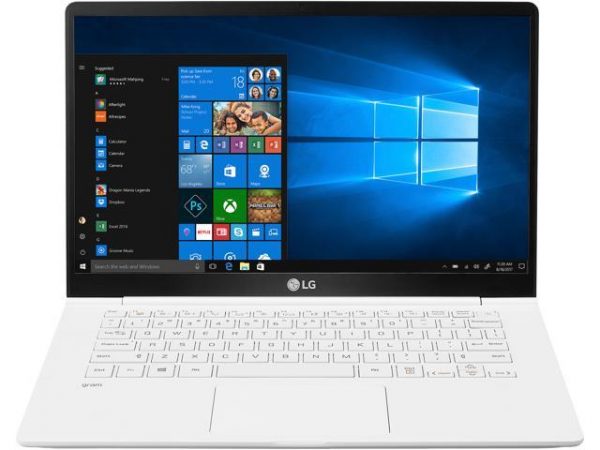 LG Laptop Gram 14Z980-U.AAW5U1 Intel Core i5 8th Gen 8250U (1.60 GHz) 8 GB Memory 256 GB M.2 SATA SSD Intel UHD Graphics 620 14.0" Windows 10 Home 64-Bit LG Electronics