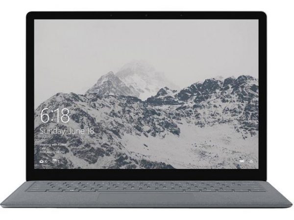 Microsoft Laptop Surface Laptop JKQ-00001 Intel Core i7 7th Gen 7660U (2.50 GHz) 8 GB Memory 256 GB SSD Intel Iris Plus Graphics 640 13.5" Touchscreen Windows 10 Pro 64-bit Microsoft