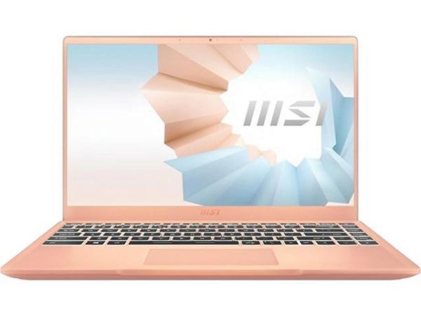 MSI Laptop Modern 14 B11SB-290 Intel Core i7 11th Gen 1165G7 (2.80 GHz) 16 GB Memory 512 GB NVMe SSD NVIDIA GeForce MX450 14.0" Windows 10 Home 64-bit MSI