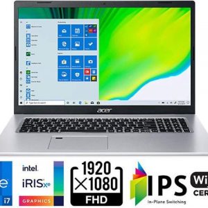 New Acer Aspire 5 laptop/ 17.3" Full HD IPS Display/ 11th Gen Intel Core i7-1165G7/Intel Iris Xe Graphics/16GB DDR4/ 512GB NVMe SSD/ WiFi 6/ Fingerprint Reader/ Backlit Keyboard/Windows 10 Home OS Acer America