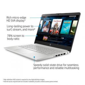 New HP 14.0-inch diagonal HD(33) SVA BrightView micro-edge WLED-backlit /16 GB DDR4/512 GB SSD/AMD Radeon Vega 3 Graphics/Windows 10 Home in S mode HP
