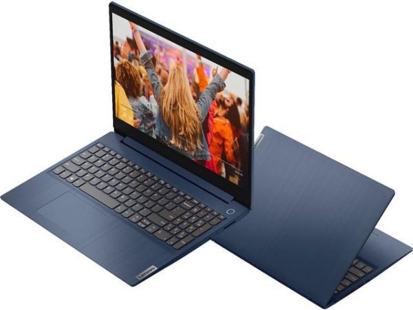 New Lenovo IdeaPad 3 15.6“ HD LED Touch-Screen Laptop | 10th Gen Intel Core i5-10210U | 8GB RAM | 512GB SSD | Dolby Audio | HDMI | Windows 10 Home | Abyss Blue Lenovo
