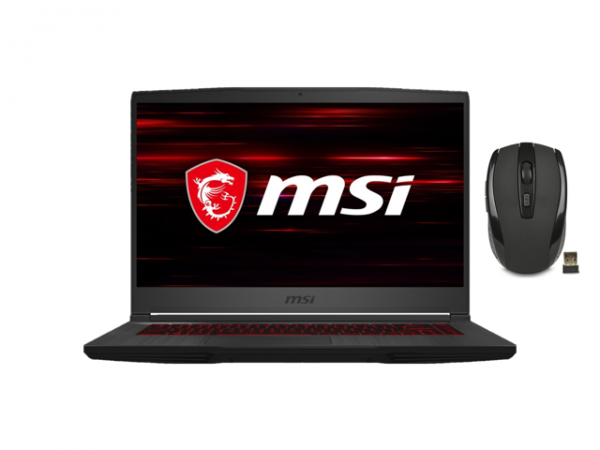 New MSI 15.6" FHD Gaming Laptop| Intel Core i7-10750H| NVIDIA GeForce GTX 1660 Ti| 16GB DDR4 RAM| 512GB SSD| Windows 10 Home| Backlit Keyboard| Bundle Woov Wireless Mouse MSI