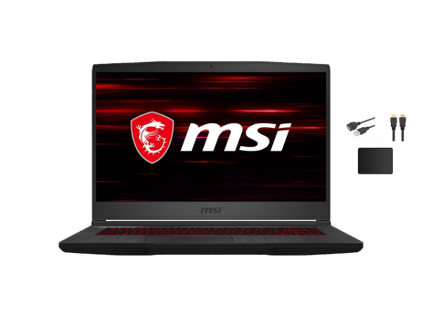 New MSI 15.6" FHD Gaming Laptop| Intel Core i7-10750H| NVIDIA GeForce GTX 1660 Ti| 32GB DDR4 RAM| 1TB SSD| Windows 10 Home| Backlit Keyboard| Bundle with Woov Accessory MSI