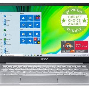 Newest Acer Swift 3 SF314 14" FHD IPS Premium Thin & Light Laptop, AMD 8-core Ryzen 7 4700U (Beat i7-8550U), 8GB RAM, 512GB PCIe SSD, Fingerprint Reader, Windows 10 Home, Gray Acer America