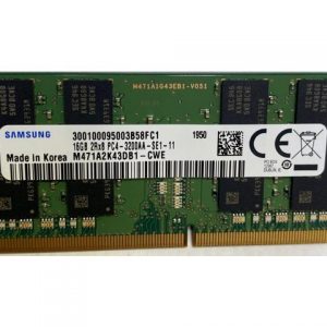 Samsung 16GB DDR4 3200MHz PC4-25600 1.2V 2Rx8 260-Pin SODIMM Laptop RAM Memory Module M471A2K43DB1-CWE SAMSUNG
