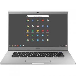 Samsung Chromebook 4 Plus 15.6" 4GB 128GB eMMC Celeron® N4000 1.1GHz ChromeOS, Platinum Titan SAMSUNG