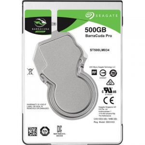Seagate BarraCuda Pro ST500LM034 500GB 7200 RPM 128MB Cache SATA 6.0Gb/s 2.5" Hard Drives - Notebooks / Laptops Seagate