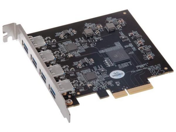 Sonnet Allegro Pro USB 3.2 Type A PCIe Card (Four SuperSpeed 10Gbps USB Connectors) Sonnet Technologies