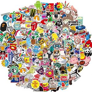 200-Pcs Featured Stickers,Suitable for Children and Adults of All Ages， Decals Vinyls for Laptop,Kids,Cars,Motorcycle,Bicycle,Skateboard Luggage,Bumper