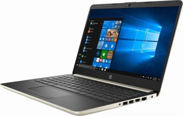 2019 HP 14, 14" HD Thin & Light Flagship Laptop Computer, 7th Gen Intel Core i3-7100U 2.40GHz, 4GB DDR4 RAM, 128GB SSD, WiFi, Bluetooth, USB 3.1 Type-C, HDMI, Stereo Speakers, Windows 10