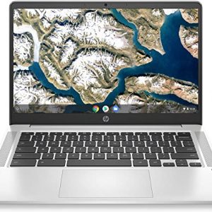2020 Flagship HP 14 Chromebook Laptop Computer 14" HD SVA Anti-Glare Display Intel Celeron Processor 4GB DDR4 64GB eMMC Backlit WiFi Webcam Chrome OS (Renewed)