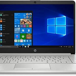 2020 HP 14" HD Laptop PC, AMD Ryzen 3 3250U Dual-Core Processor, 4GB DDR4 RAM, HDMI, AMD Radeon Vega 3 Graphics, Windows 10, Silver, W/ MD Accessories (128 GB)