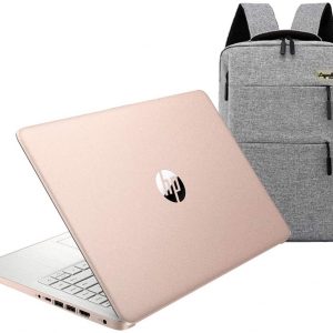2020 HP 14 inch HD Laptop, Intel Celeron N4020 up to 2.8 GHz, 4GB DDR4, 64GB eMMC Storage, WiFi 5, Webcam, HDMI, Windows 10 S /Legendary Accessories (Google Classroom or Zoom Compatible) (Rose Gold)