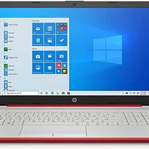 2020 HP 15.6'' HD LED Display Intel Pentium Gold 6405U 4GB DDR4 RAM 500GB HDD Windows 10 Scarlet Red