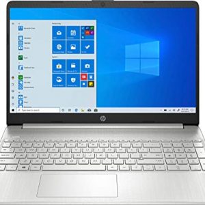 2020 HP 15.6" Touchscreen Laptop Computer/ 10th Gen Intel Quard-Core i5 1035G1 up to 3.6GHz/ 12GB DDR4 RAM/ 256GB PCIe SSD/ 802.11ac WiFi/ Bluetooth 4.2/ USB 3.1 Type-C/ HDMI/ Silver/ Windows 10 Home