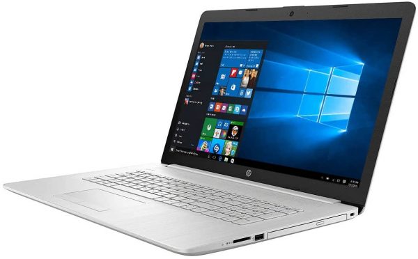 2021 HP 17.3" HD+ 1600 x 900 WLED Laptop, Intel Core i5-1135G7 Processor, 12GB RAM, 1TB HDD, Backlit Keyboard, DVD, HDMI, WiFi, Bluetooth, Webcam, Windows 10, Silver, W/ IFT Accessories