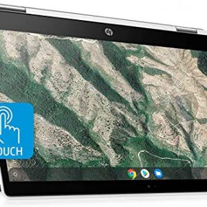 2021 HP Chromebook X360 2-in-1 14" FHD Touchscreen Laptop, Intel Core i3-10110U Processor, 8GB RAM, 64GB eMMC, Backlit Keyboard, Wi-Fi 6, Webcam, Chrome OS, Mineral Silver, W/ IFT Accessories