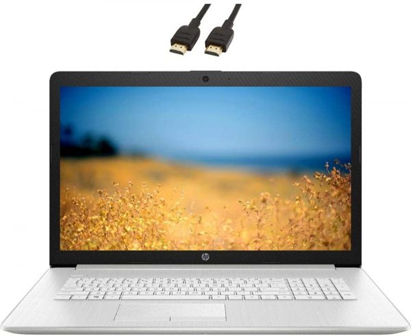 2021 HP Newest Premium Laptop Computer, 17.3" Full HD 1080P IPS Screen, 11th Gen Intel Core i5-1135G7(Beat i7-1065G7), 16GB RAM, 512GB SSD, HDMI, Wi-Fi, Webcam, Zoom, Windows 10 | VATTE HDMI Cable