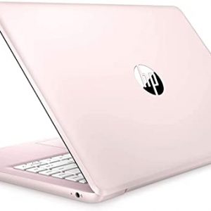 2021 HP Stream 14" HD Thin and Light Laptop, Intel Celeron N4000 Processor, 4GB RAM, 64GB eMMC, HDMI, Webcam, WiFi, Bluetooth, 1 Year Office 365, Windows 10 S, Rose Pink