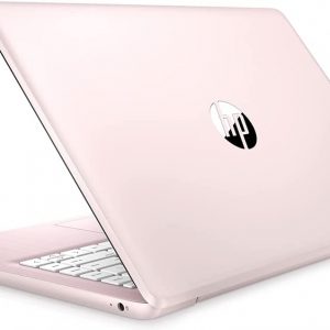 2021 HP Stream 14 inch Laptop, Intel Celeron N4020 Processor, 4GB RAM, 64GB eMMC, WiFi, Bluetooth, Webcam, HDMI, Windows 10 S with Office 365 for 1 Year + Fairywren Card (Rose Pink)