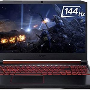 2021 New Acer Nitro 5 Gaming Laptop, Intel 6-Core i7-9750H Up to 4.5 GHz, 15.6" FHD IPS 144Hz Display, NVIDIA GeForce RTX 2060, 16GB DDR4, 1TB NVMe SSD, Backlit Keyboard, Win 10 + Oydisen Cloth